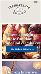 Mobile Screenshot of clambakesetc.net